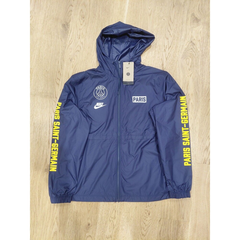 Nike Air PSG Paris Saint Germain Track Jacket Black Womens Size Medium